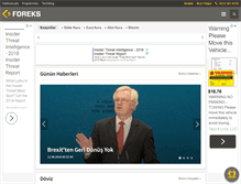 Tablet Screenshot of foreks.com